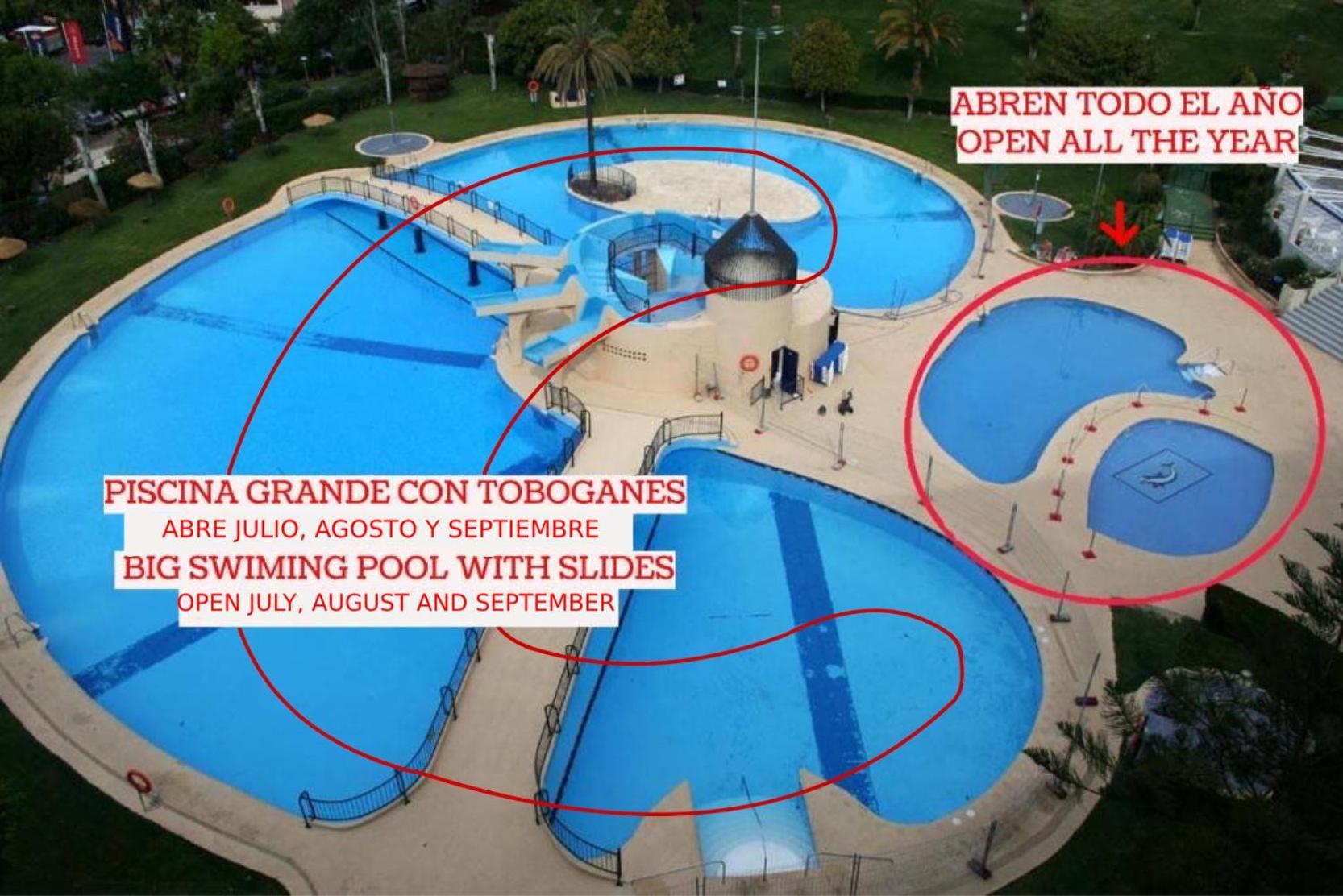 Apart With Swimming Pool Open All Year Беналмадена Екстериор снимка