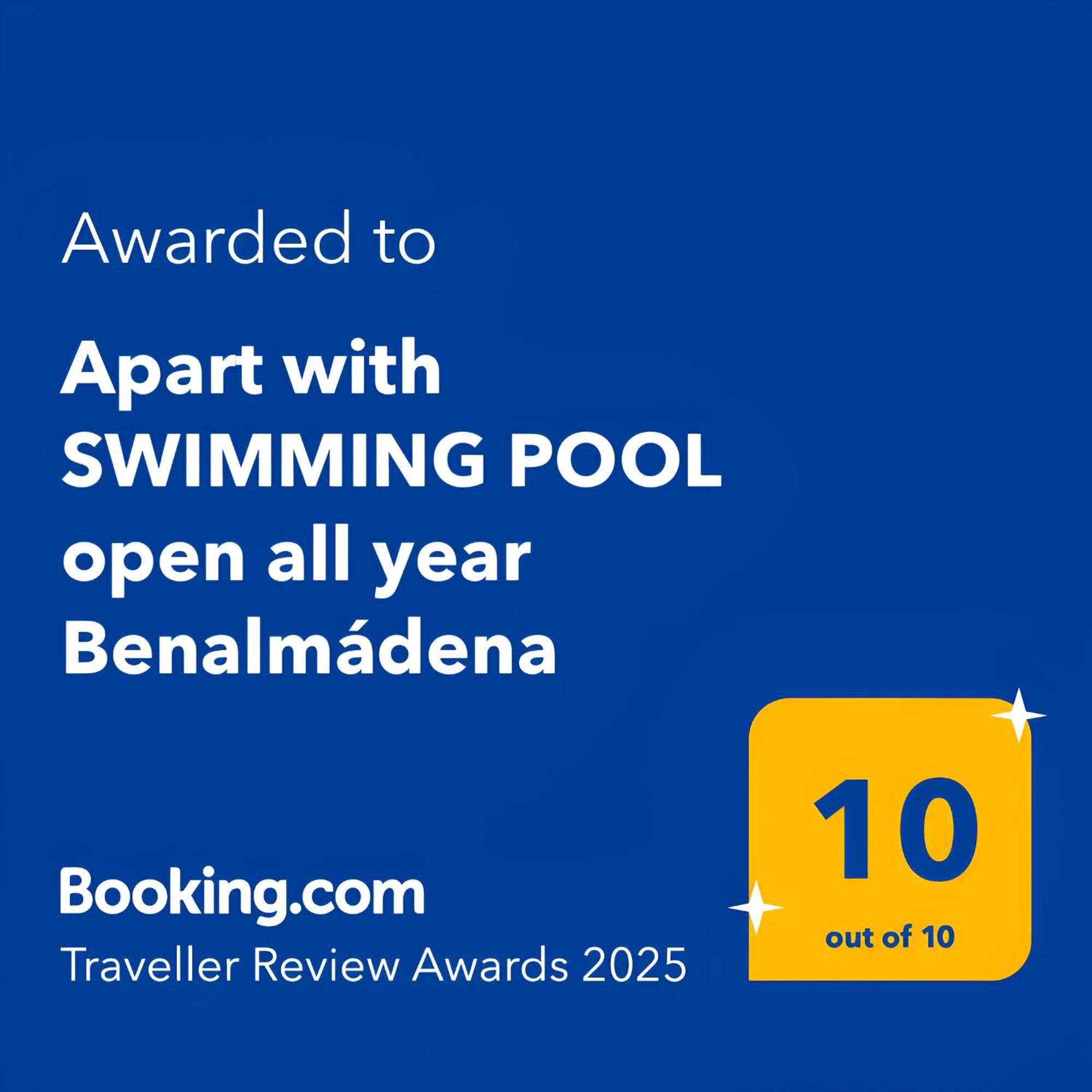 Apart With Swimming Pool Open All Year Беналмадена Екстериор снимка